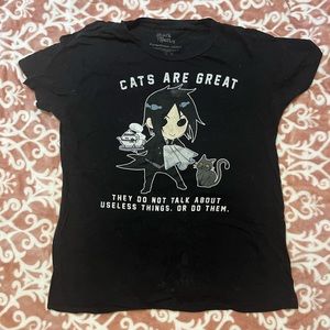 Black Butler- cats are great t-shirt design, Anime Tee